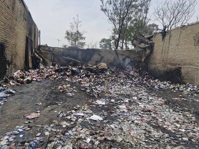 جزئیات حریق انبار در تهران/ خسارت ۸۰۰ میلیاردی حادثه