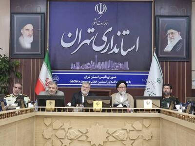 رضایت‌مندی مردم از مولفه‌های تامین امنیت کشور