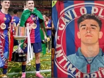 جشن جنجالی ستاره جوان پس از قهرمانی بارسلونا؛ شیطنت گاوی کار دستش داد!