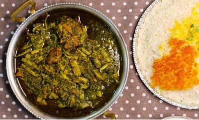 طرز تهیه خورشت کنگر مجلسی+ نکات جا افتادن