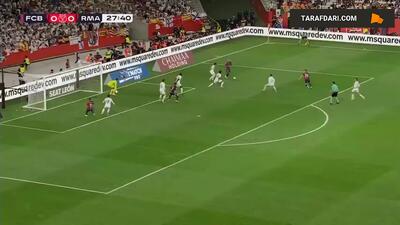 گل‌های بازی بارسلونا 3-2 رئال مادرید با گزارش عربی (فینال کوپا دل ری - 25-2024) - پارس فوتبال