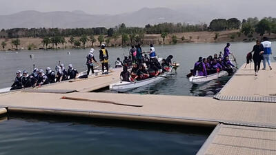 گزارشی از مسابقات لیگ قایقرانی دارگون بوت بانوان کشور - پارس فوتبال