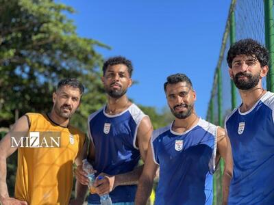نخستین تمرین تیم ملی فوتبال ساحلی ایران سبک برگزار شد - پارس فوتبال
