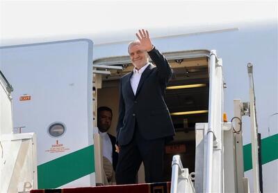 رئیس جمهور تهران را به مقصد باکو ترک کرد