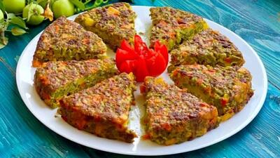 شام امشب با من: طعم بی‌نظیر و فواید شگفت‌انگیز کوکو لوبیا سبز!