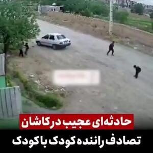 توقیف پراید پس از انتشار ویدئوی رانندگی کودک 12 ساله + فیلم
