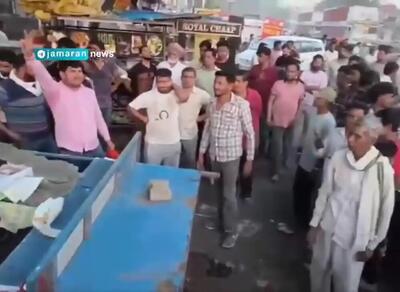 حمله شدید به مسلمانان در هند + فیلم