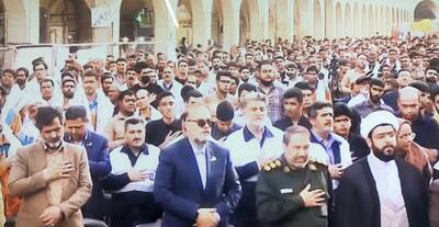 برگزاری اجتماع بزرگ کارگران کرمانی در حمایت از مردم غزه