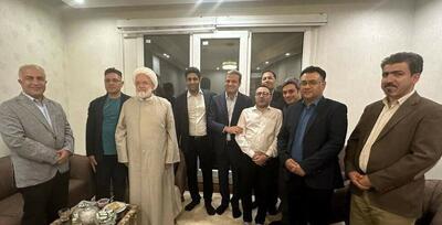 نخستین دیدار سیاسی مهدی کروبی پس از رفع حصر؛ حاضرین چه کسانی بودند؟
