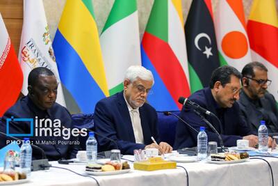 نشست معاون اول رئیس جمهور با روسای هیأت‌های اجلاس همکاری‌های ایران و آفریقا