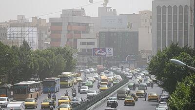 هوای تهران در آستانه آلودگی