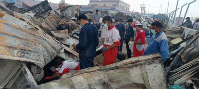 ۱۰۰ امدادگر تازه نفس هلال احمر جست‌وجوی مفقودین را آغاز کردند