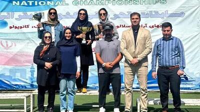 تیم بانوان زیر ۲۳ سال استان بوشهر مقام سوم قایقرانی کشور را کسب کرد