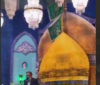 حال و هوای حرم بانوی کرامت در شب میلاد حضرت معصومه(س)