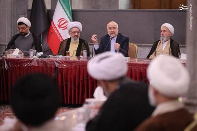 دیدار جمعی از ائمه جماعت مساجد تهران با قالیباف