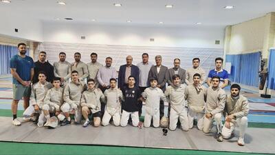دبیرکل کمیته ملی المپیک در جمع ملی پوشان شمشیربازی: از هیچ کمکی دریغ نمی‌کنیم