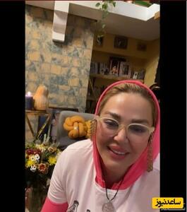 عکس/ پوشش تینیجر‌ای بهاره رهنما با بند عینک و گردنبند عجیب در خانه لاکچری اش | اقتصاد24