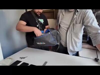 ببینید لحظه دستگیری سارقان موبایل محله قیطریه + فیلم