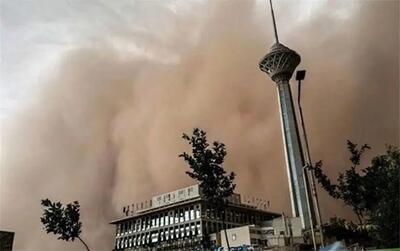 هشدار به مردم تهران؛ طوفان با سرعت ۱۰۰ کیلومتر در راه پایتخت تا دقایقی دیگر