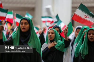 تصاویر: جشن روز دختر در حرم شاهچراغ (ع)