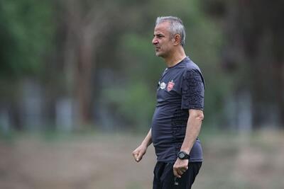 اجرای برنامه‌های تاکتیکی پرسپولیس در هوای طوفانی
