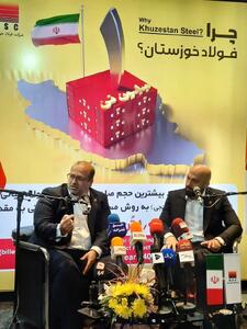 فولاد خوزستان  ۲۰ درصد بازار داخلی را پوشش می‌دهد