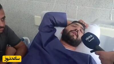 روایت تکان‌دهنده یک راننده کامیون از صحنه انفجار بندررجایی؛ وقتی بیدار شدم جنازه و دست و پا دیدم، عین باران تیکه‌های آهن می‌بارید... + ویدئو