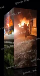 حمله موشکی اوکراین به انبار نفت روسیه