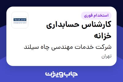 استخدام کارشناس حسابداری خزانه در شرکت خدمات مهندسی چاه سیلند