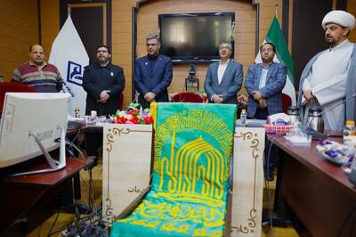 خادمان حرم رضوی به دانشگاه علوم پزشکی بوشهر رفتند