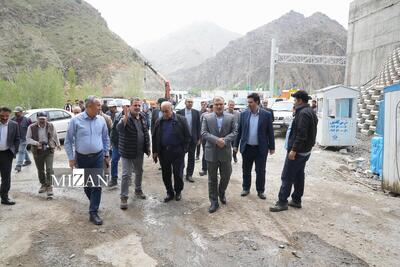 بازدید معاون تولیدی سازمان بازرسی از پروژه آزادراه تهران-شمال/ ماموریت به بازرس کل امور راه و شهرسازی برای پیگیری علل تاخیر و بررسی مشکلات پروژه
