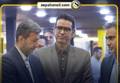 بازدید استاندار اصفهان از غرفه نفت سپاهان در نمایشگاه ایران اکسپو | نفت ما