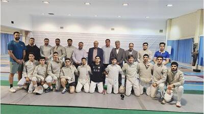 بازدید دبیرکل کمیته ملی المپیک از تمرینات تیم ملی شمشیربازی؛ علی‌نژاد: از هیچ کمکی دریغ نمی‌کنیم - پارس فوتبال