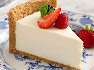 در عرض 10 دقیقه مثل کافه‌ها چیز کیک درست کن