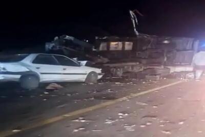 مرگ و مصدومیت ۱۲ کارگر مهاجر غیرمجاز در واژگونی خودرو