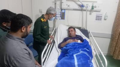 قدردانی فرزند یکی از مفقودان حادثه بندرعباس از حضور جهادی سردار اباذری + فیلم