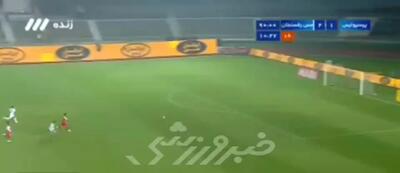 تصاویر عجیب‌ترین گل خورده پرسپولیس لو رفت