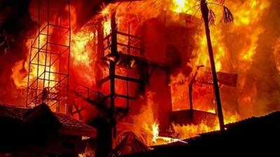 آتش‌سوزی هتل در کلکته؛ ۱۴ نفر کشته شدند