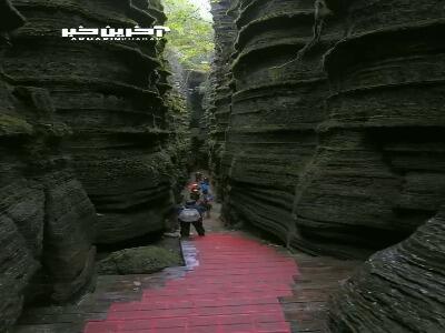 جنگل سنگی Suobuya، واقع در چین