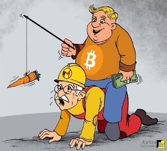 بیت کوین و بابا برقی