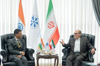 دیدار رئیس اتاق بازرگانی تهران با سفیر هند