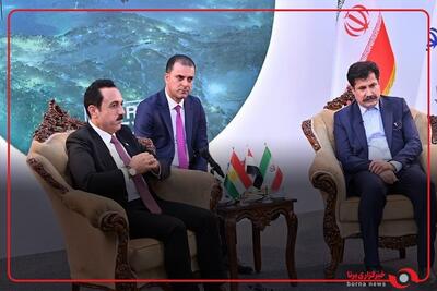 گفت و گوهای اقتصادی و مرزی معاون رییس جمهور با استاندار اربیل اقلیم کردستان عراق