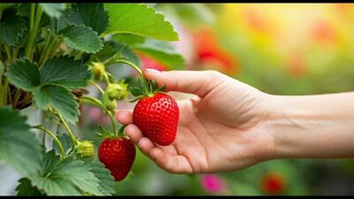 کاشت توت فرنگی در بطری / آموزش قدم به قدم کاشت توت فرنگی در بطری پلاستیکی
