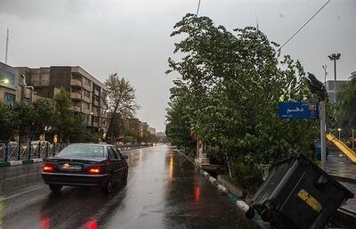 برای فردا انتظار داریم باز هم استان تهران و البرز و قزوین و شمال استان اصفهان، بخش‌هایی از قم و استان یزد هم ناپایداری و وزش باد شدید را داشته باشیم / طوفان هر ساله وجود دارد / در اردیبهشت زمان بارش‌های بهاری است و این بارش‌ها را تا هفته‌های پیش رو داریم / چون بارش‌های فعلی آنقدر نیست، امسال سال خشکسالی است