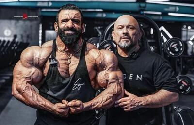 ورژن ترسناک هادی چوپان برای مسترالمپیا