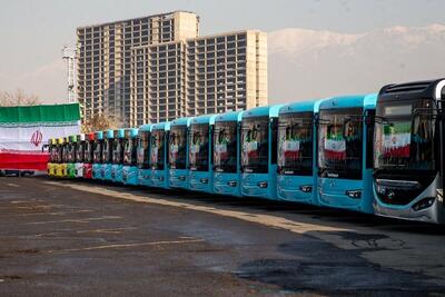 اتوبوس‌های نو در راه تهران
