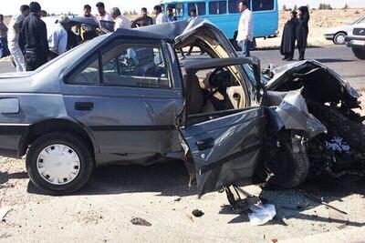 ۲ نفر بر اثر تصادف رانندگی در «زهک» سیستان جان باختند
