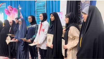 تجلیل از دختران برتر اسلامشهر در جشن دخترم افتخار ایران