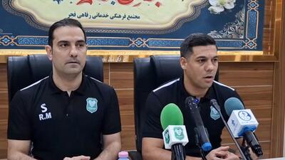 نشست خبری شکوری مربی خیبر قبل از دیدار با استقلال خوزستان