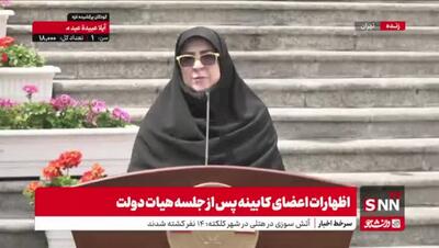 فوری/ سخنگوی دولت : احتمال خرابکاری در حادثه بندرعباس مردود است | 10 اردیبهشت 1404